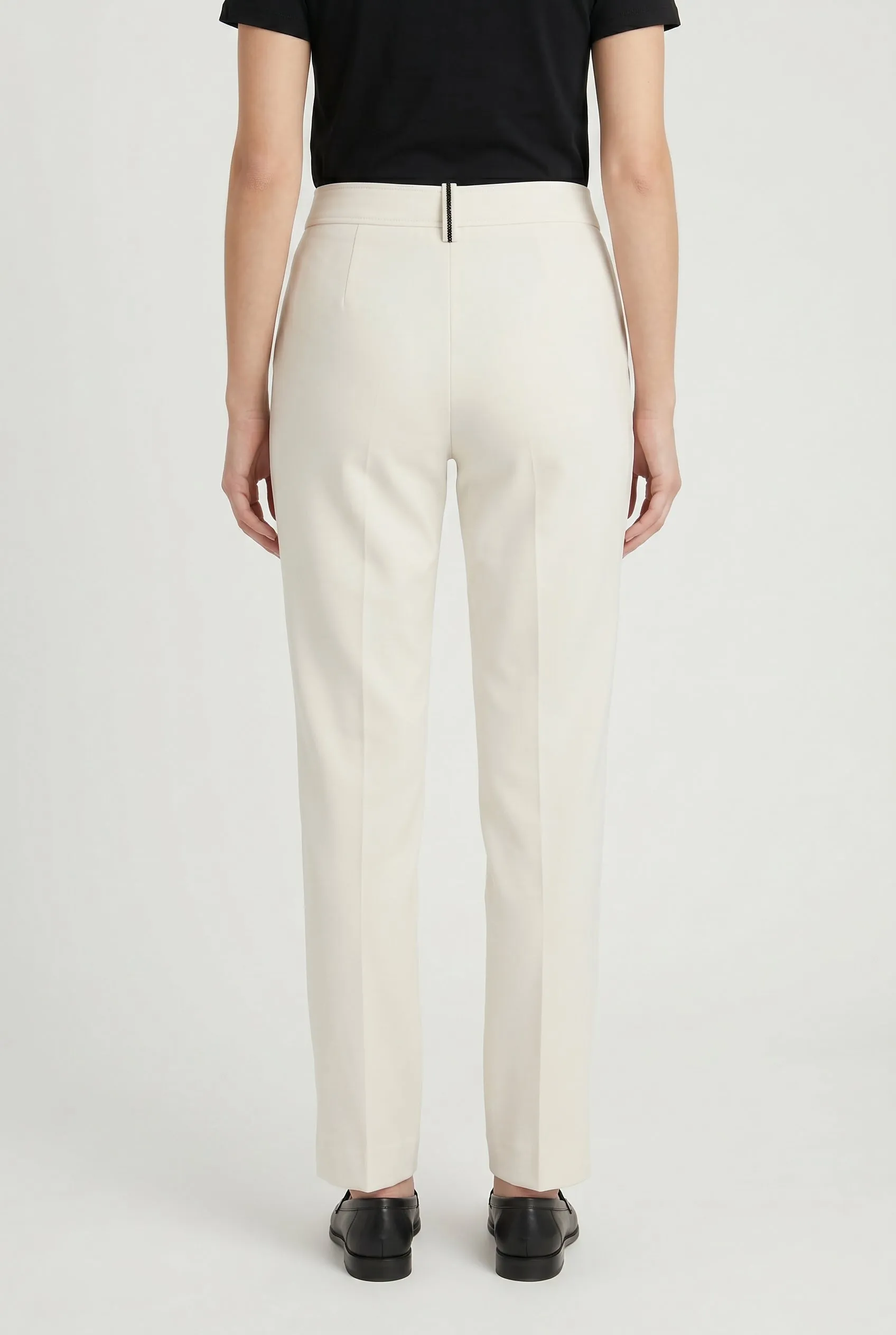 BRUNELLO CUCINELLI WOMEN'S OFF WHITE TAILORED TROUSERS sold by Lord & Taylor product image thumbnail 2
