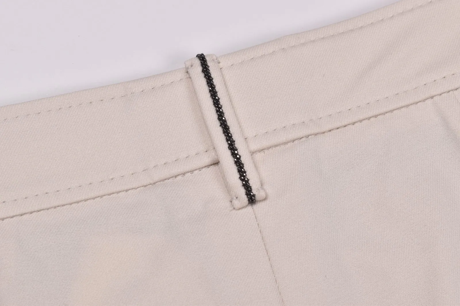 BRUNELLO CUCINELLI WOMEN'S OFF WHITE TAILORED TROUSERS sold by Lord & Taylor product image thumbnail 4
