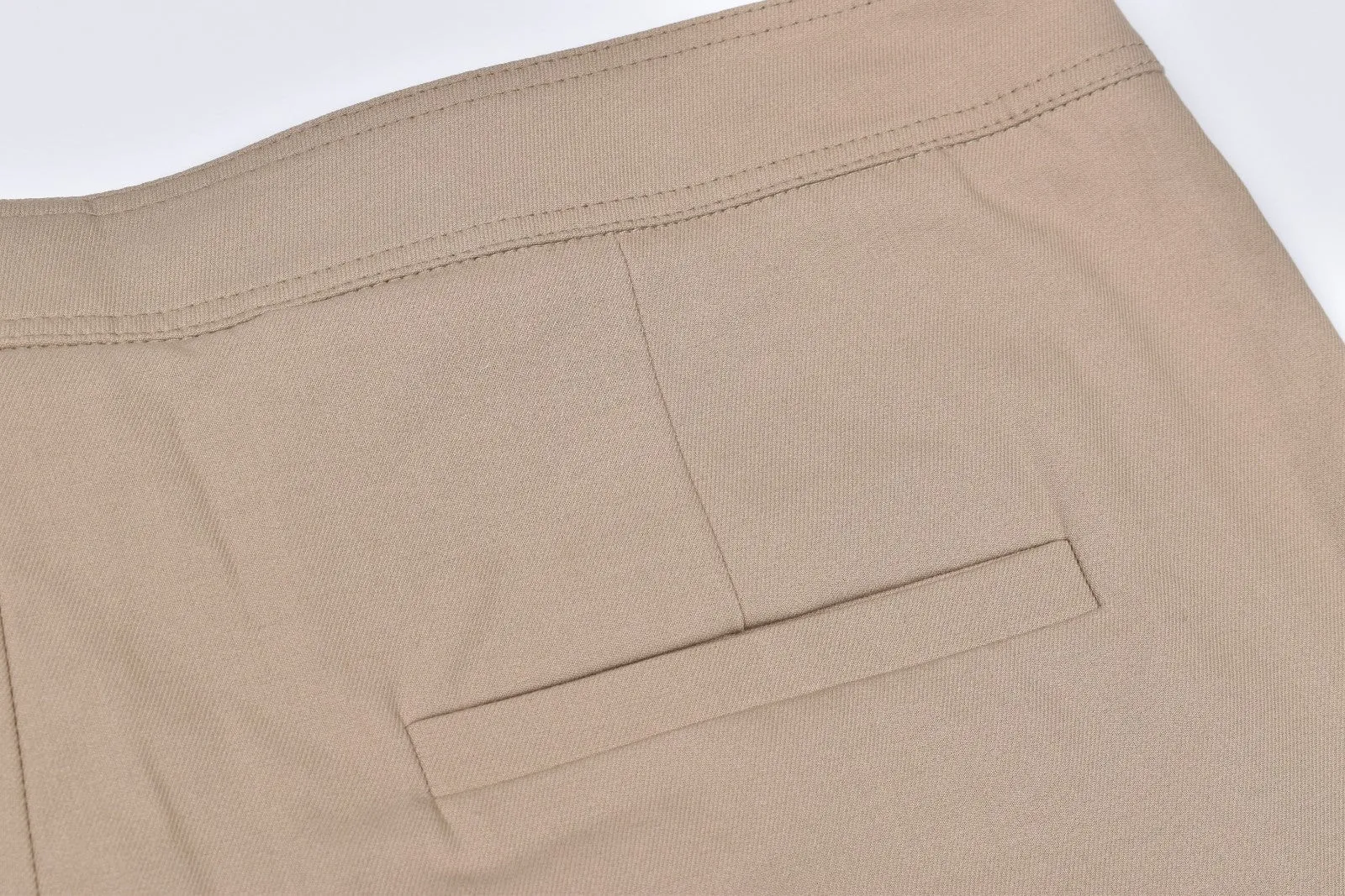 BRUNELLO CUCINELLI WOMEN'S BEIGE TAILORED STRAIGHT TROUSERS sold by Lord & Taylor product image thumbnail 3