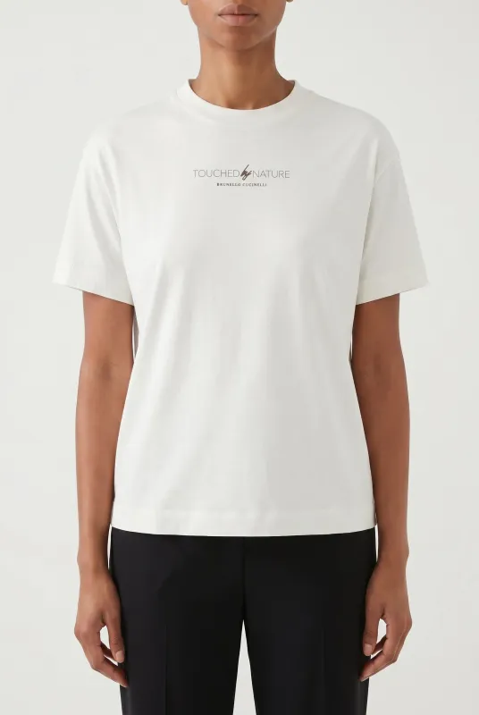 BRUNELLO CUCINELLI WOMEN'S WHITE RELAXED COTTON SHIRT made by Brunello Cucinelli