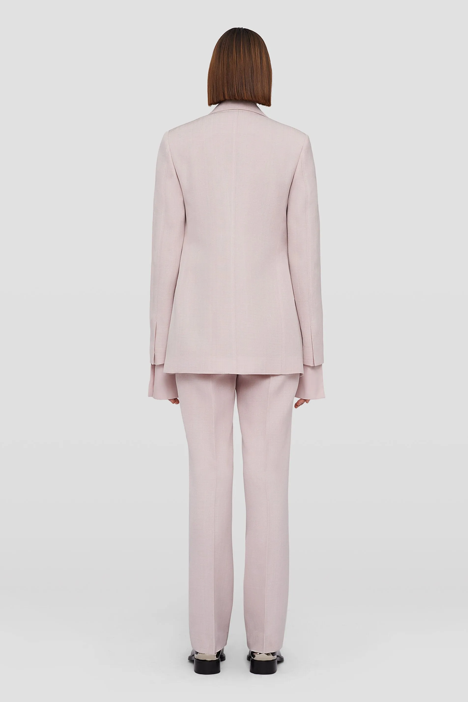 JIL SANDER WOMEN'S LIGHT PINK TAILORED TROUSERS sold by Lord & Taylor product image thumbnail 4