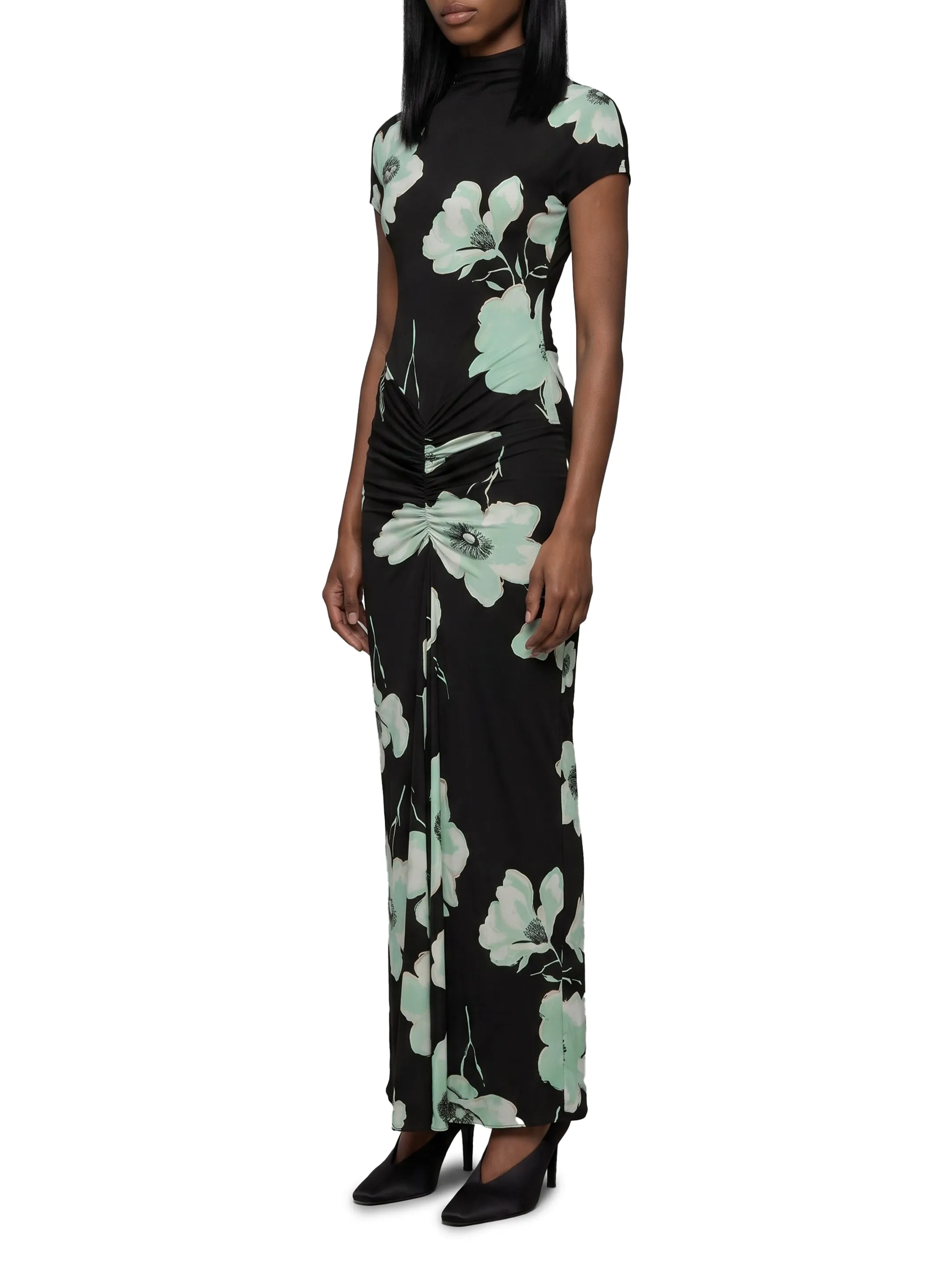 Draped maxi dress with print sold by Lord & Taylor product image thumbnail 2