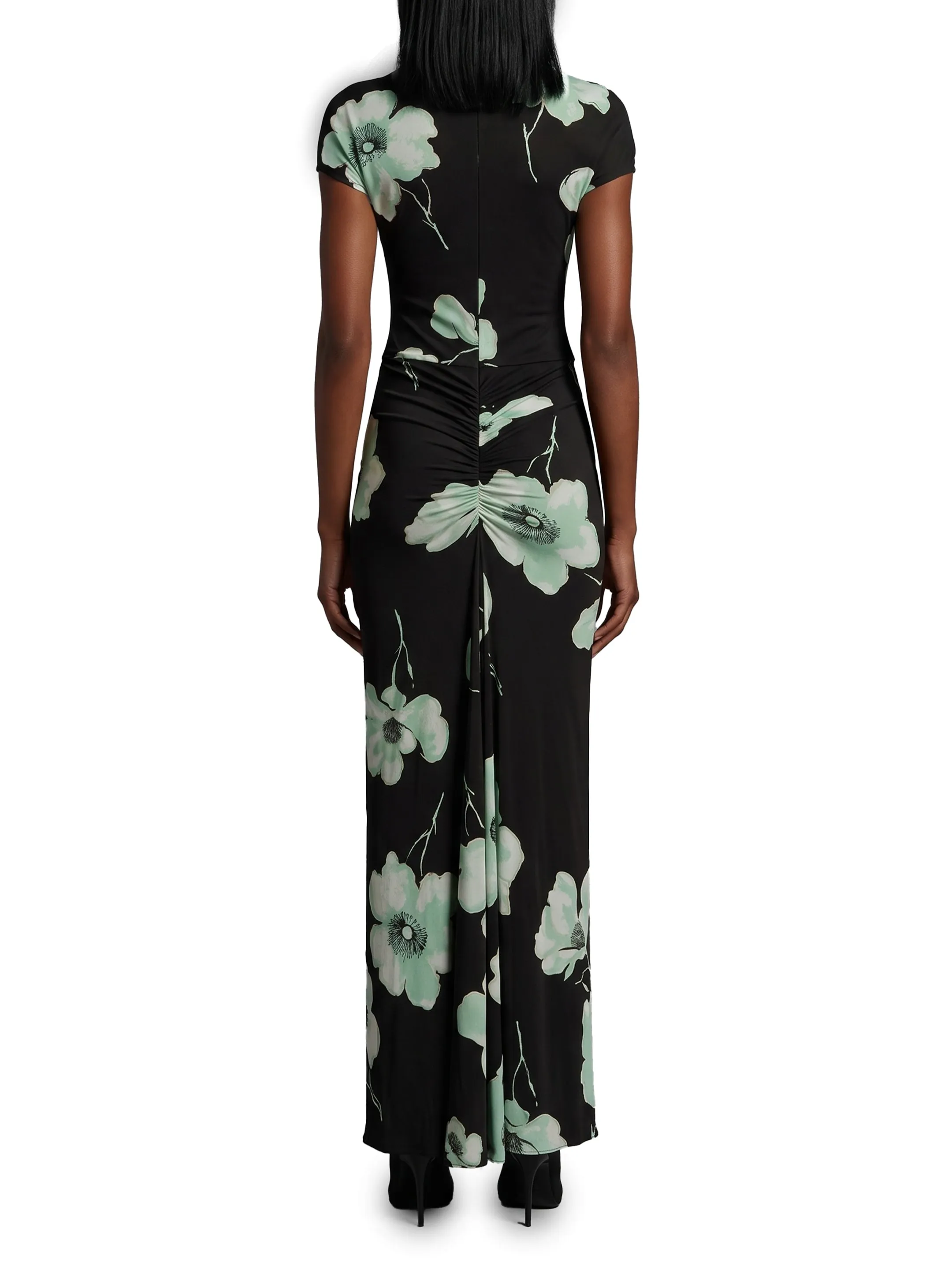 Draped maxi dress with print sold by Lord & Taylor product image thumbnail 3