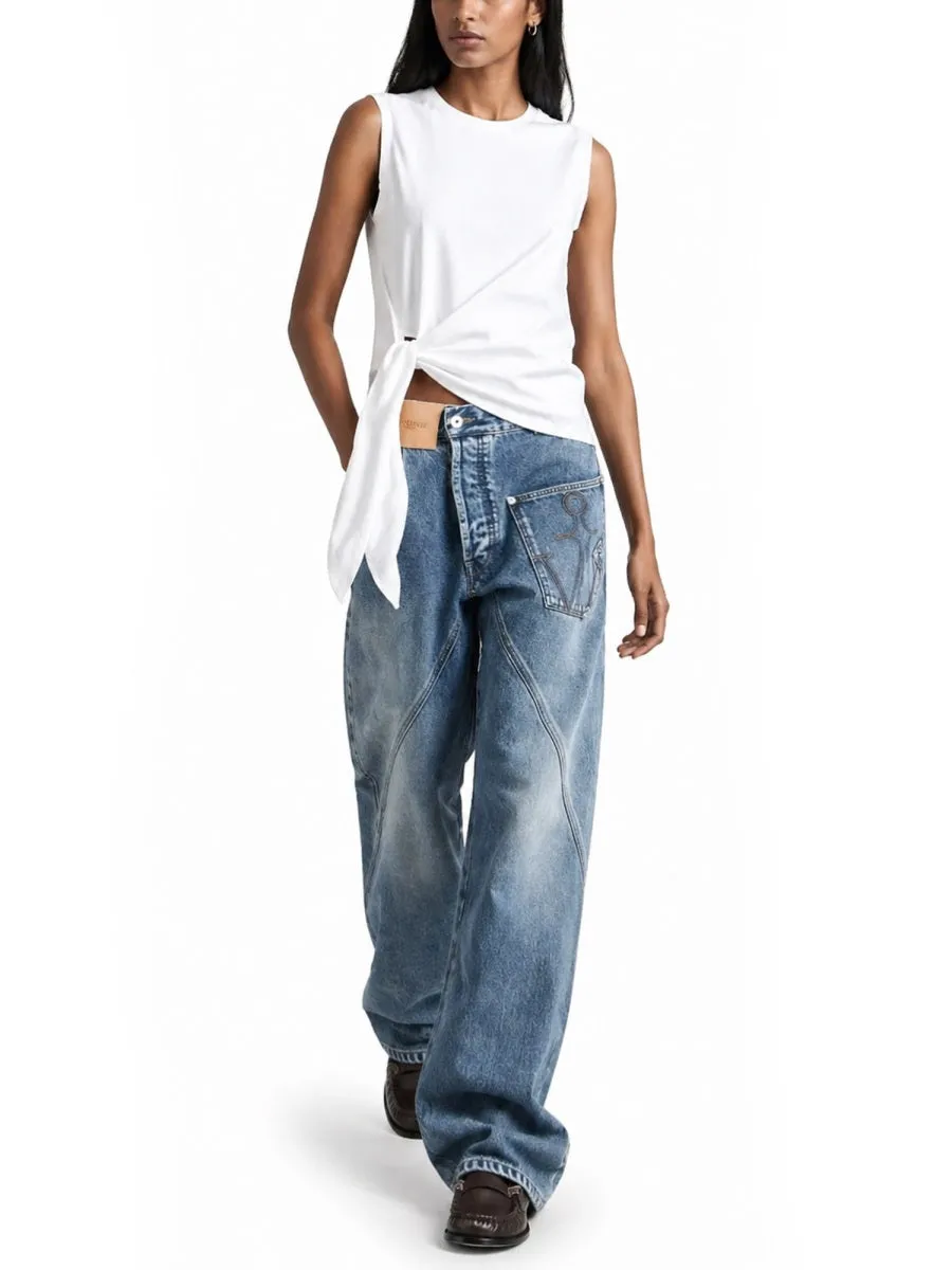 JEANS CON PATCH LOGO sold by Lord & Taylor product image thumbnail 2
