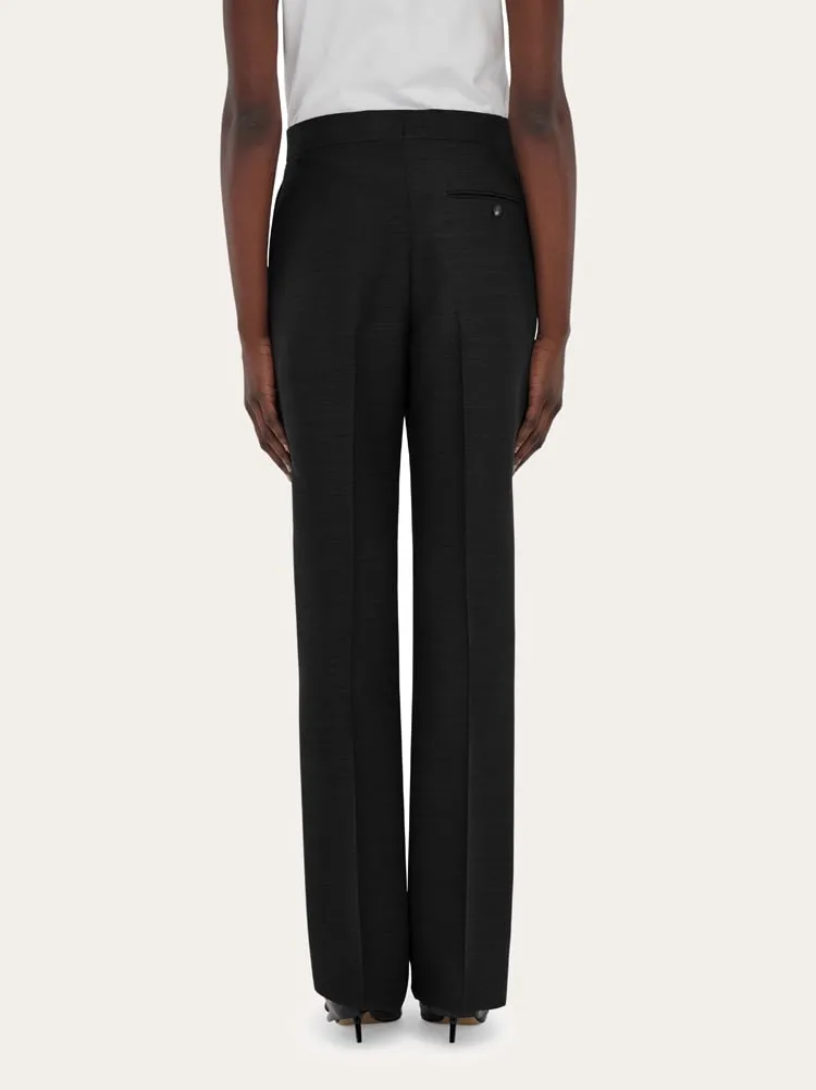 FERRAGAMO WOMEN'S BLACK TAILORED TROUSERS sold by Lord & Taylor product image thumbnail 3