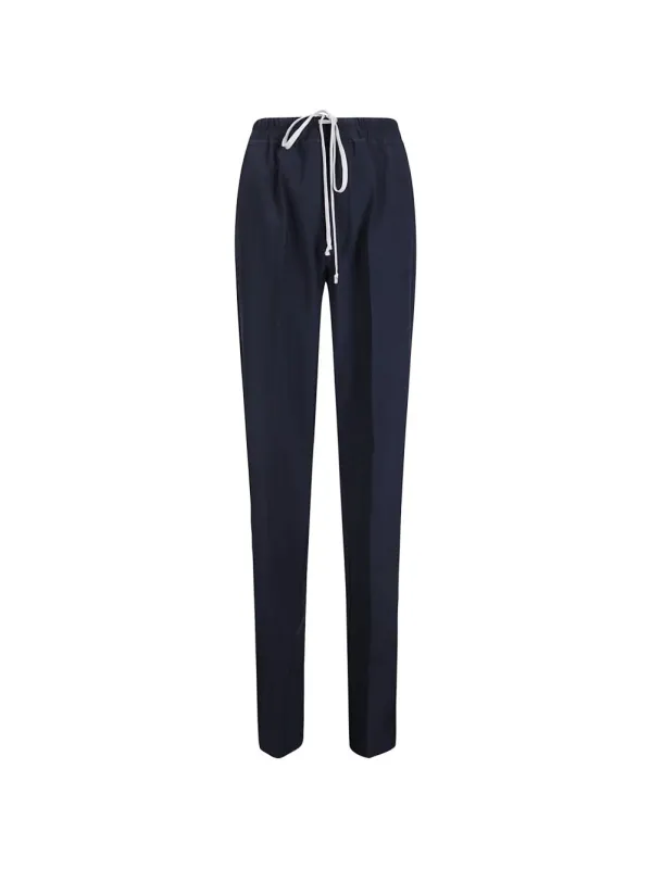 "DIETRICH DRAWSTRING" TROUSERS made by Rick Owens