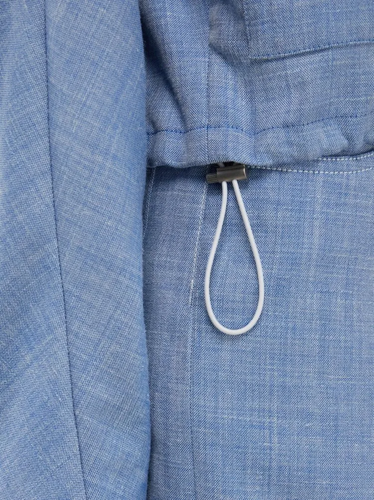 FERRAGAMO WOMEN'S LIGHT BLUE WOOL SILK LINEN JACKET sold by Lord & Taylor product image thumbnail 5