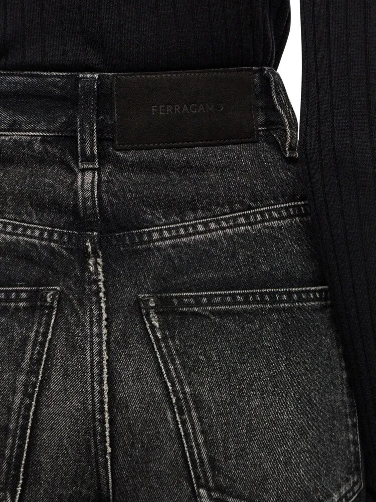 FERRAGAMO WOMEN'S BLACK STRAIGHT LEG TROUSERS sold by Lord & Taylor product image thumbnail 5