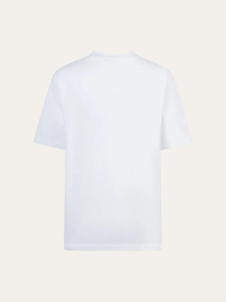FERRAGAMO WOMEN'S WHITE COTTON GRAPHIC SWEATER sold by Lord & Taylor product image thumbnail 2