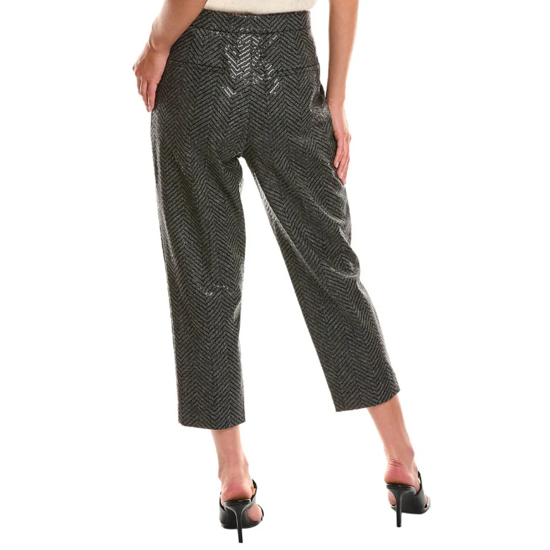 BRUNELLO CUCINELLI WOMEN'S SLATE CASHMERE CROPPED TROUSERS sold by Lord & Taylor product image thumbnail 2