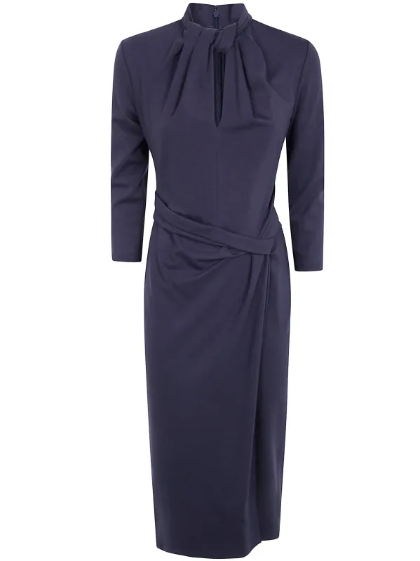 MIDI TURTLE NECK DRESS made by Giorgio Armani