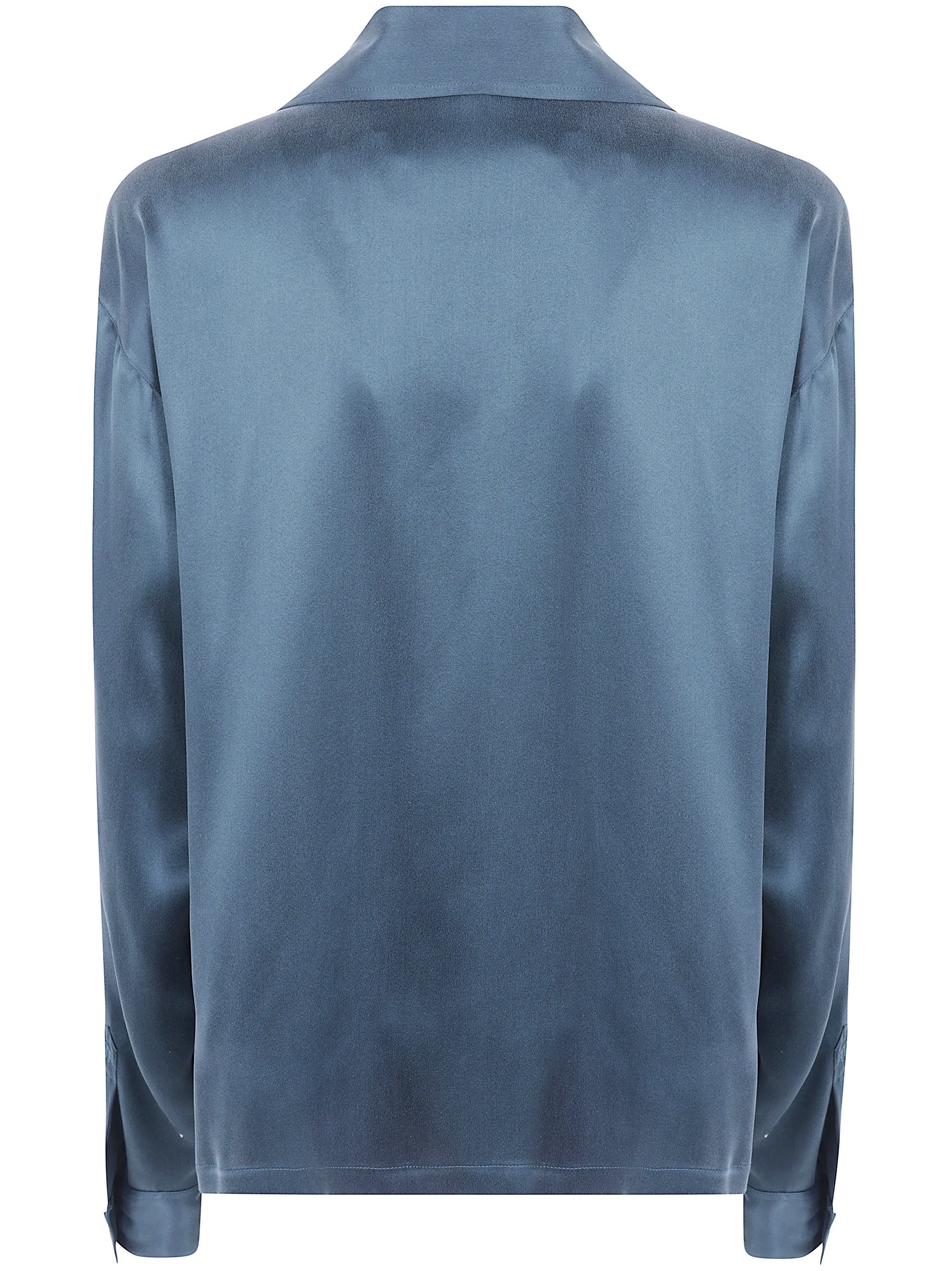 PEACH FEEL SILK SATINE POLO SHIRT sold by Lord & Taylor product image thumbnail 2