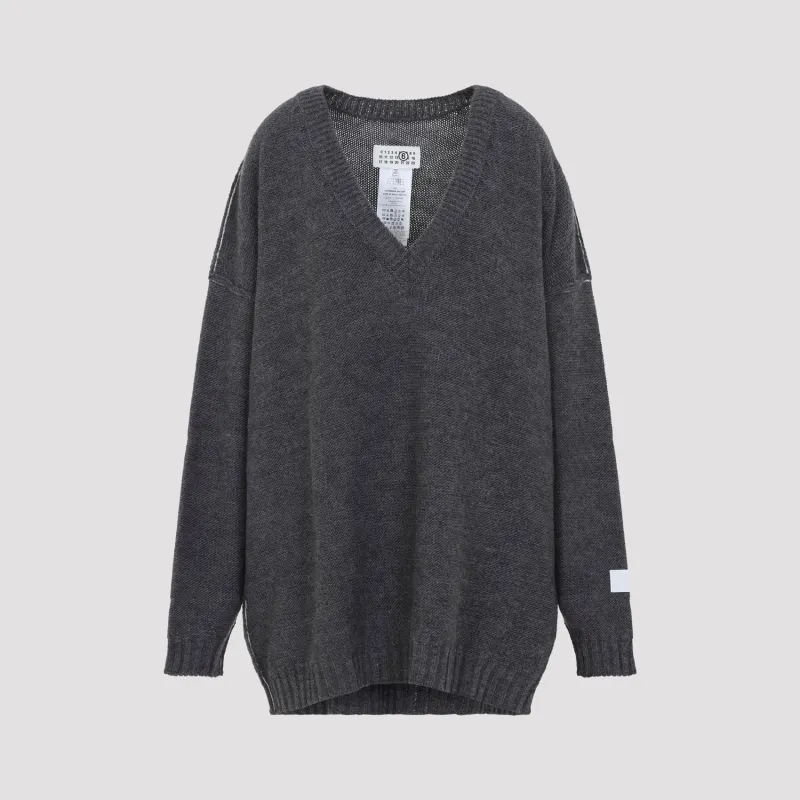 MM6 Maison Margiela V Neck Sweater made by Maison Margiela