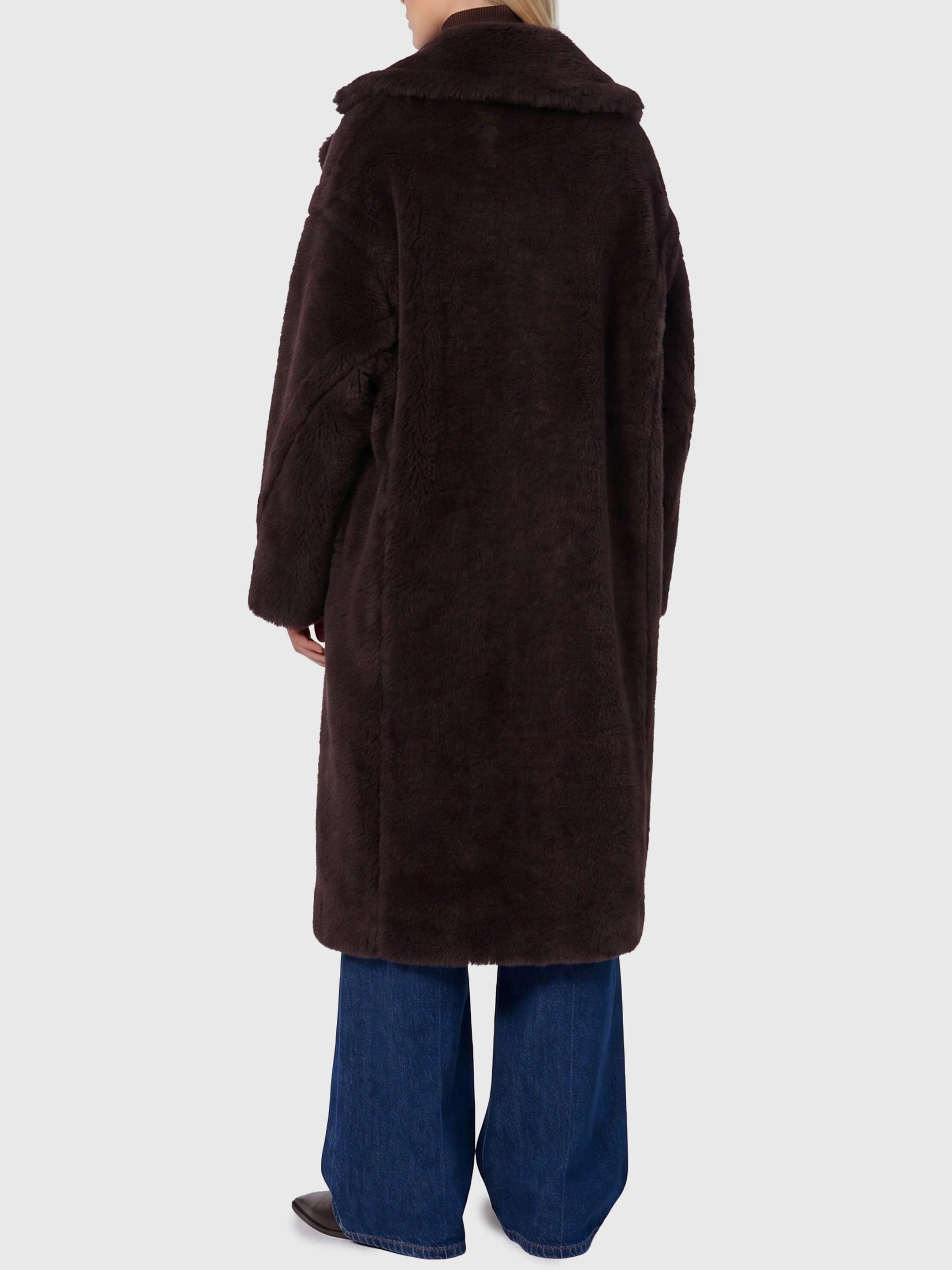Dark brown Teddy Bear coat sold by Lord & Taylor product image thumbnail 2