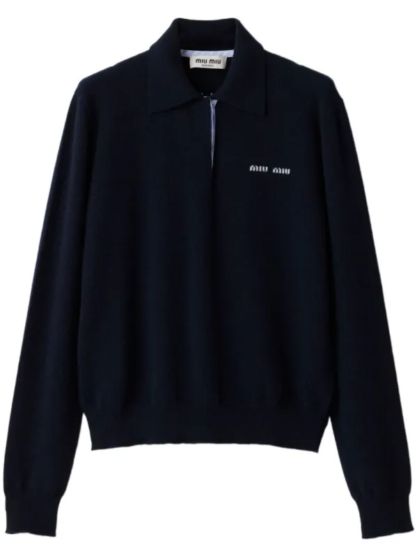 MIU MIU BLEU T-SHIRTS AND POLOS made by Miu Miu
