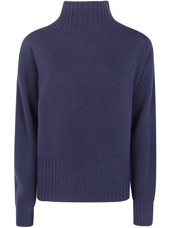 OVERSIZED V NECK SWEATER made by Drumohr