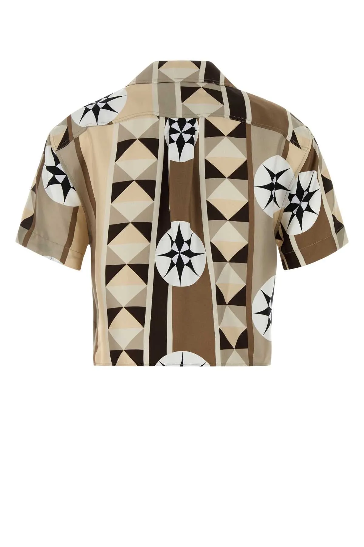 PRINTED SATIN PAULA S IBIZA SHIRT sold by Lord & Taylor product image thumbnail 2