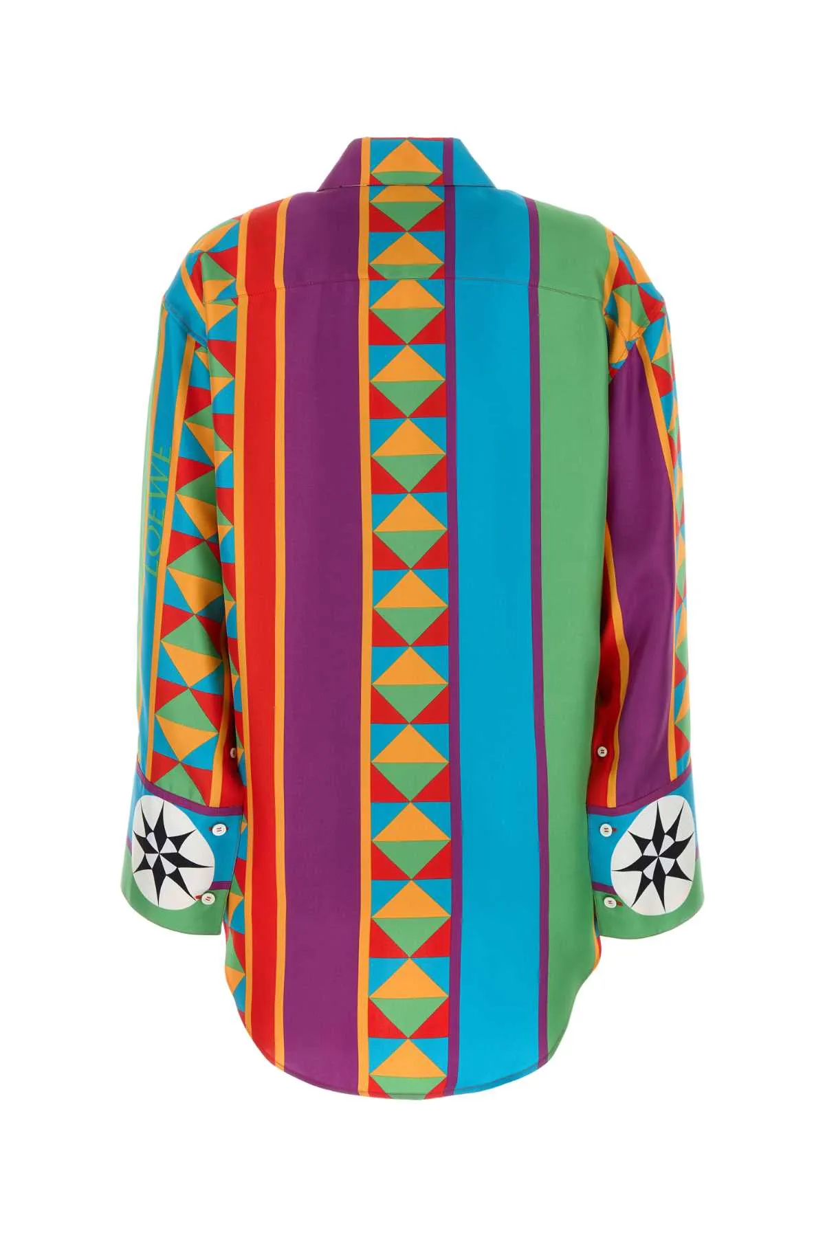 PRINTED SILK PAULA S IBIZA OVERSIZE SHIRT sold by Lord & Taylor product image thumbnail 2