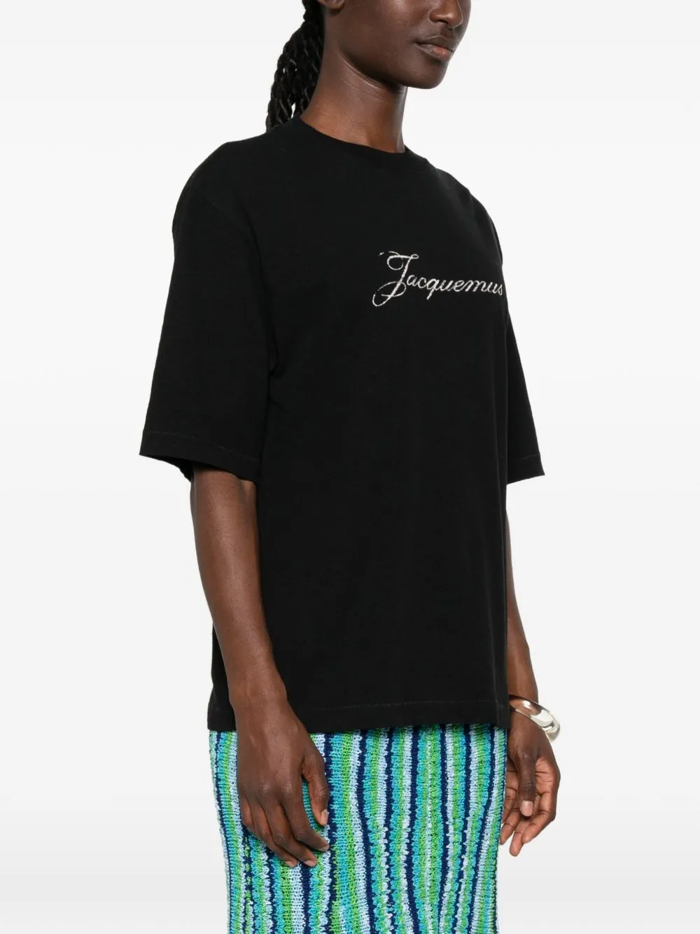 LOGO-DETAIL SHORT-SLEEVE T-SHIRT sold by Lord & Taylor product image thumbnail 5