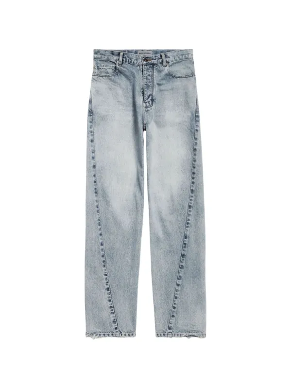 FADED TWISTED-SEAM JEANS made by Balenciaga