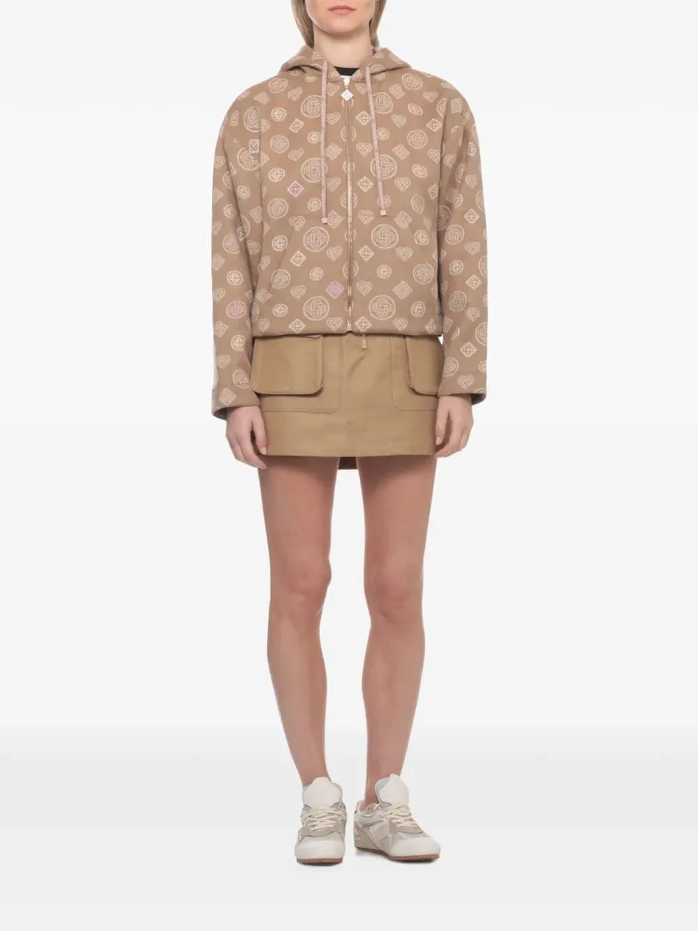 CASABLANCA MONOGRAMMED WOOL HOODIE sold by Lord & Taylor product image thumbnail 2
