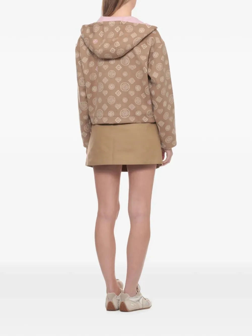 CASABLANCA MONOGRAMMED WOOL HOODIE sold by Lord & Taylor product image thumbnail 4