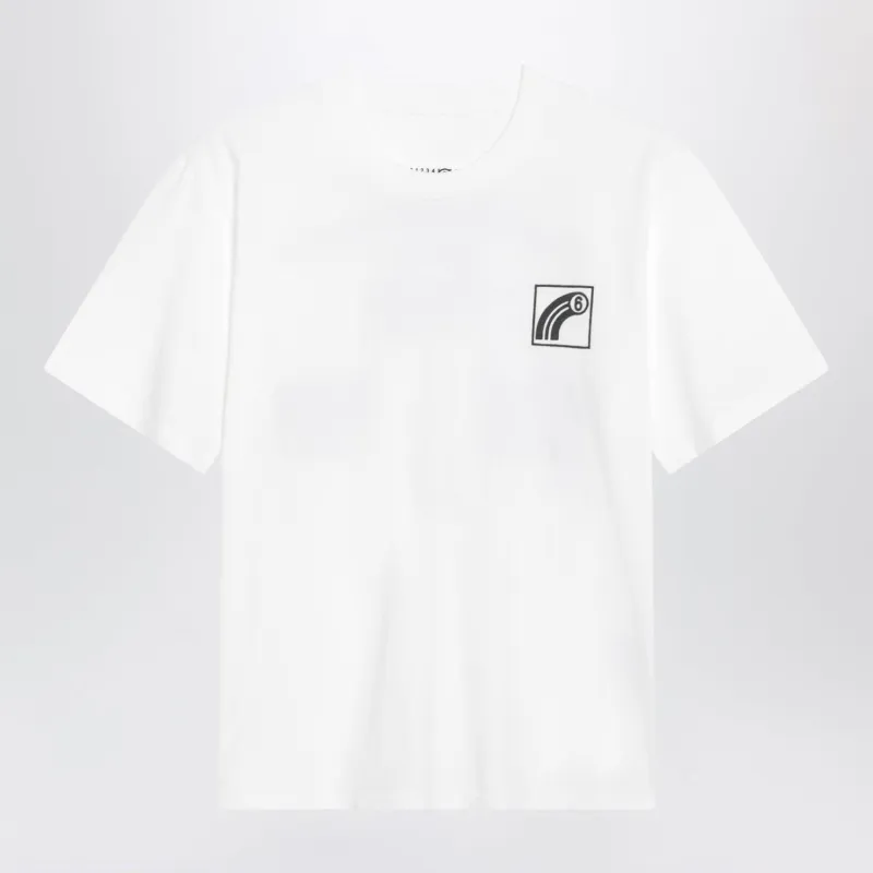 WHITE COTTON JERSEY TSHIRT made by Maison Margiela