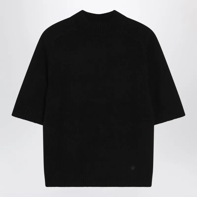 BLACK CASHMERE SWEATER made by Loulou De Saison
