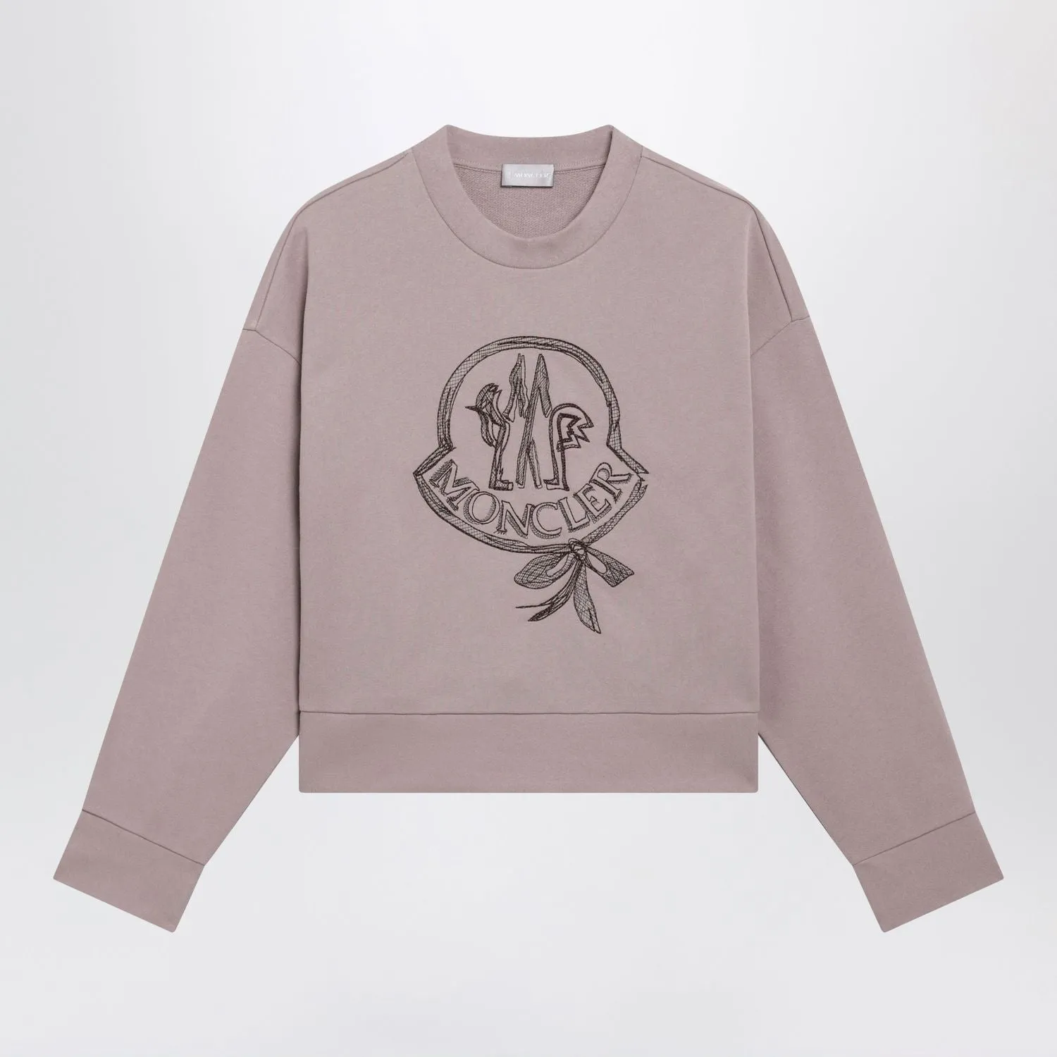 PINK COTTON SWEATSHIRT WITH EMBROIDERED LOGO sold by Lord & Taylor