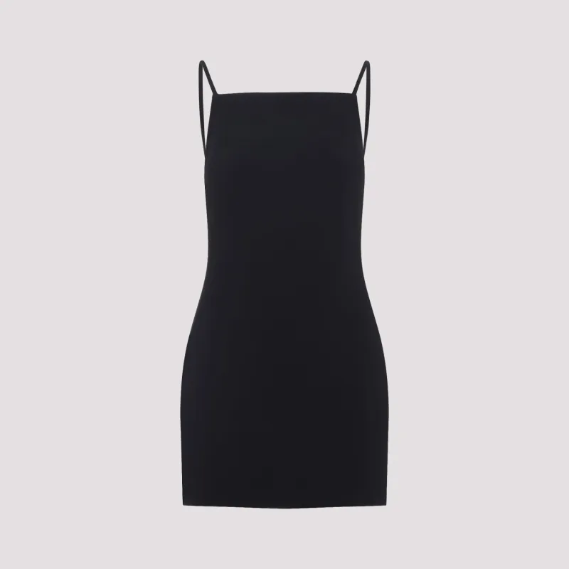 SQUARE-NECK SPAGHETTI-STRAP MINI DRESS made by Givenchy