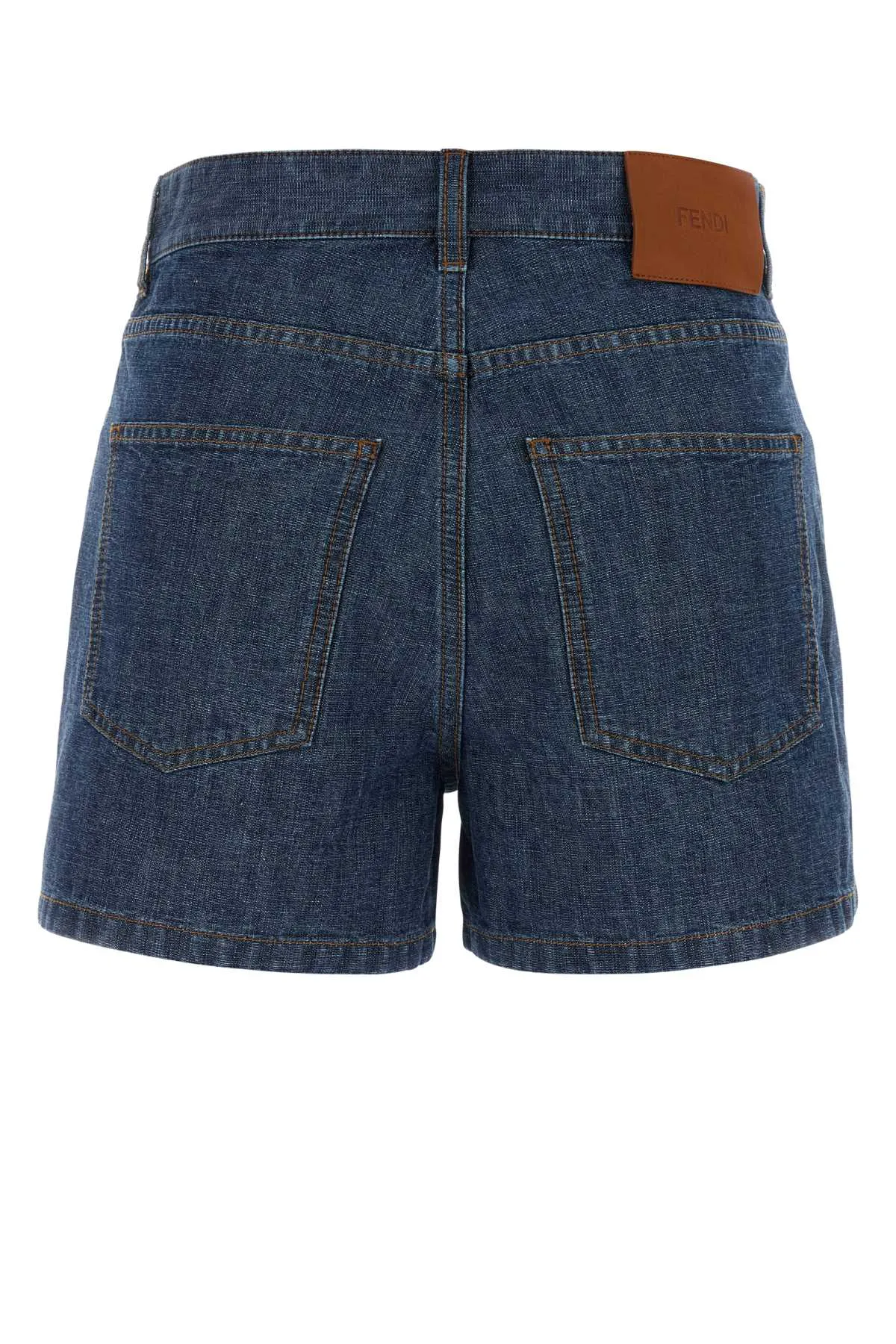 CHAMBRAY LOGO-PATCH SHORTS sold by Lord & Taylor product image thumbnail 2