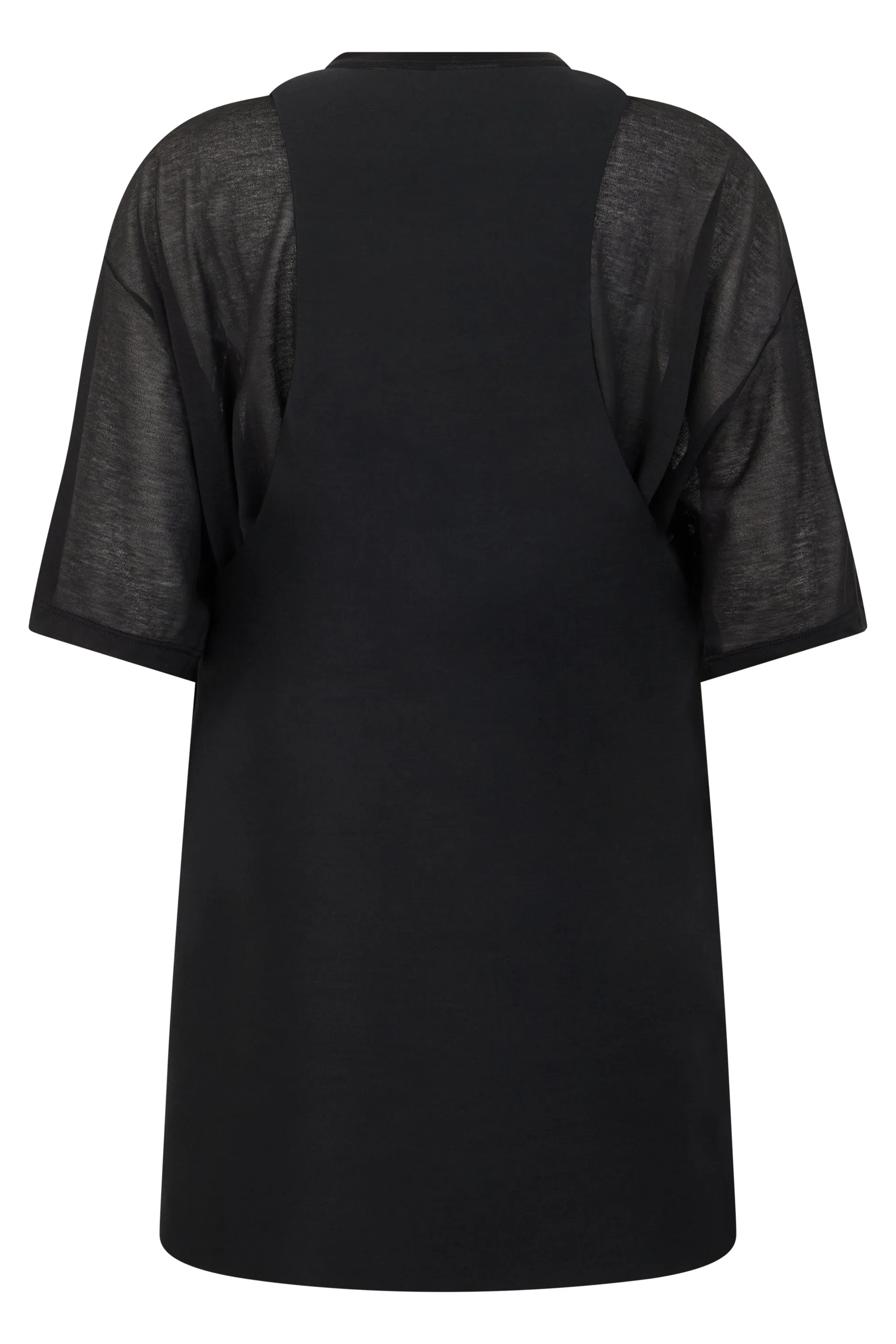 BLACK WOOL AND SILK MINI DRESS sold by Lord & Taylor product image thumbnail 2