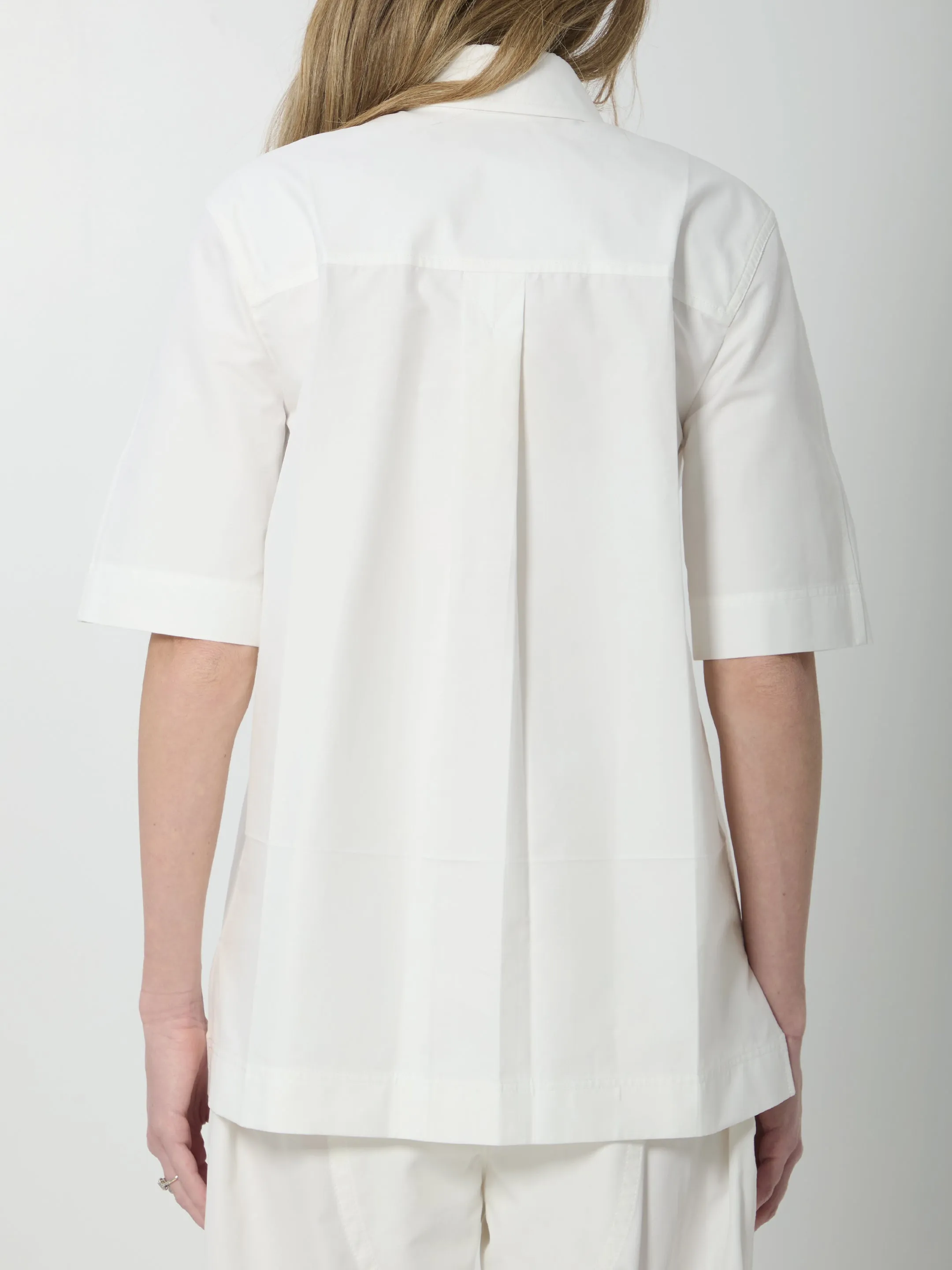 COMPACT COTTON TOILE SHIRT sold by Lord & Taylor product image thumbnail 4