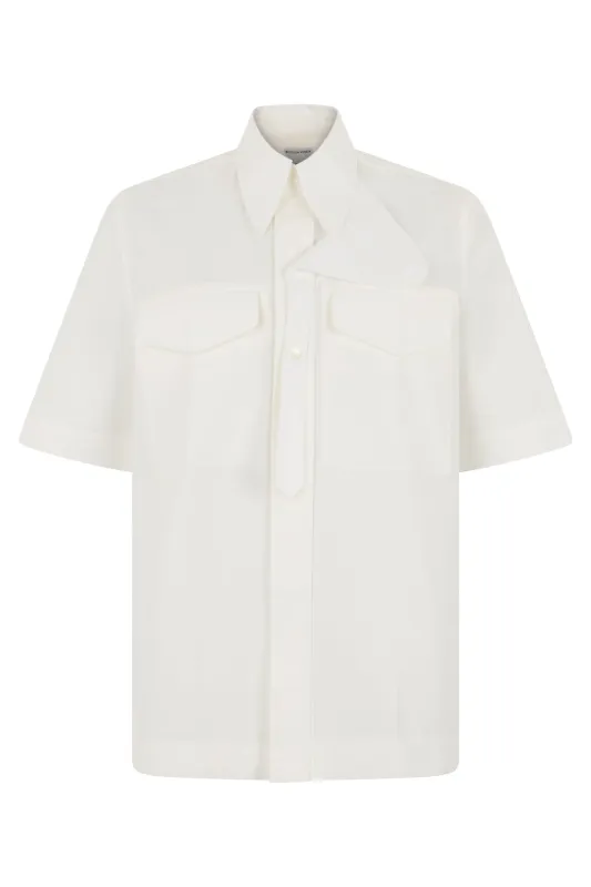 COMPACT COTTON TOILE SHIRT made by Bottega Veneta