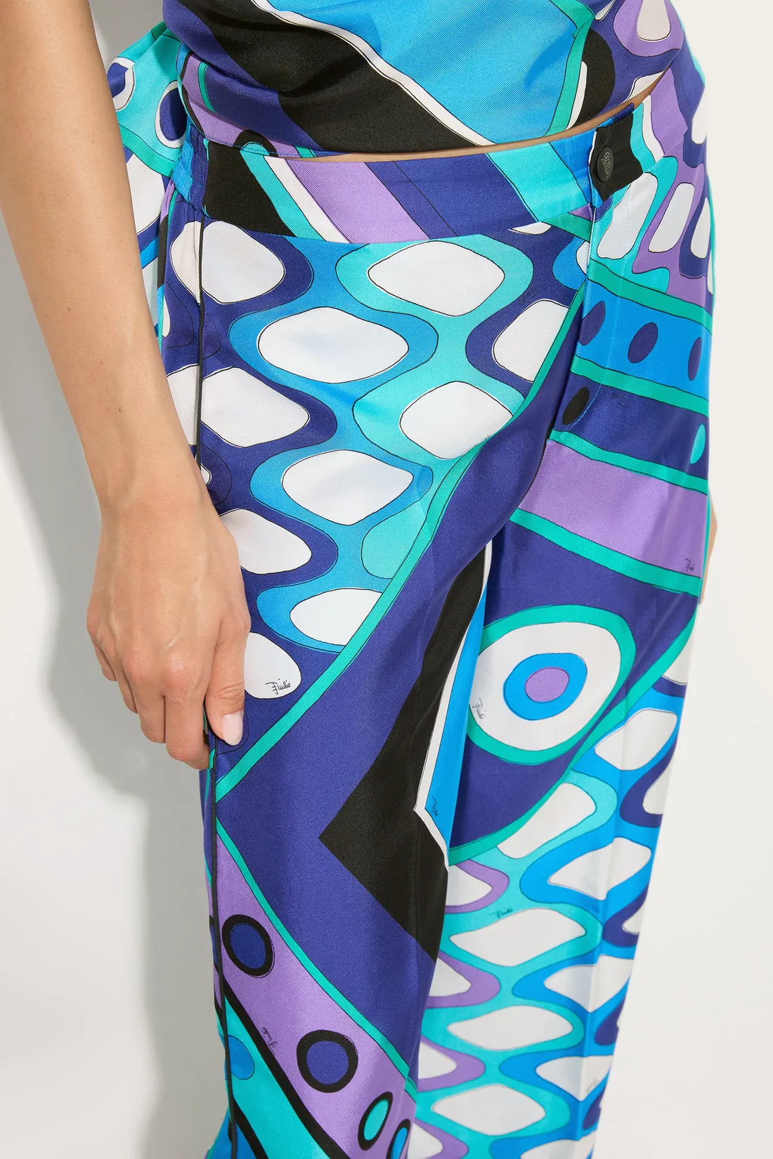 SILK TROUSERS IN VIVARA PRINT sold by Lord & Taylor product image thumbnail 5