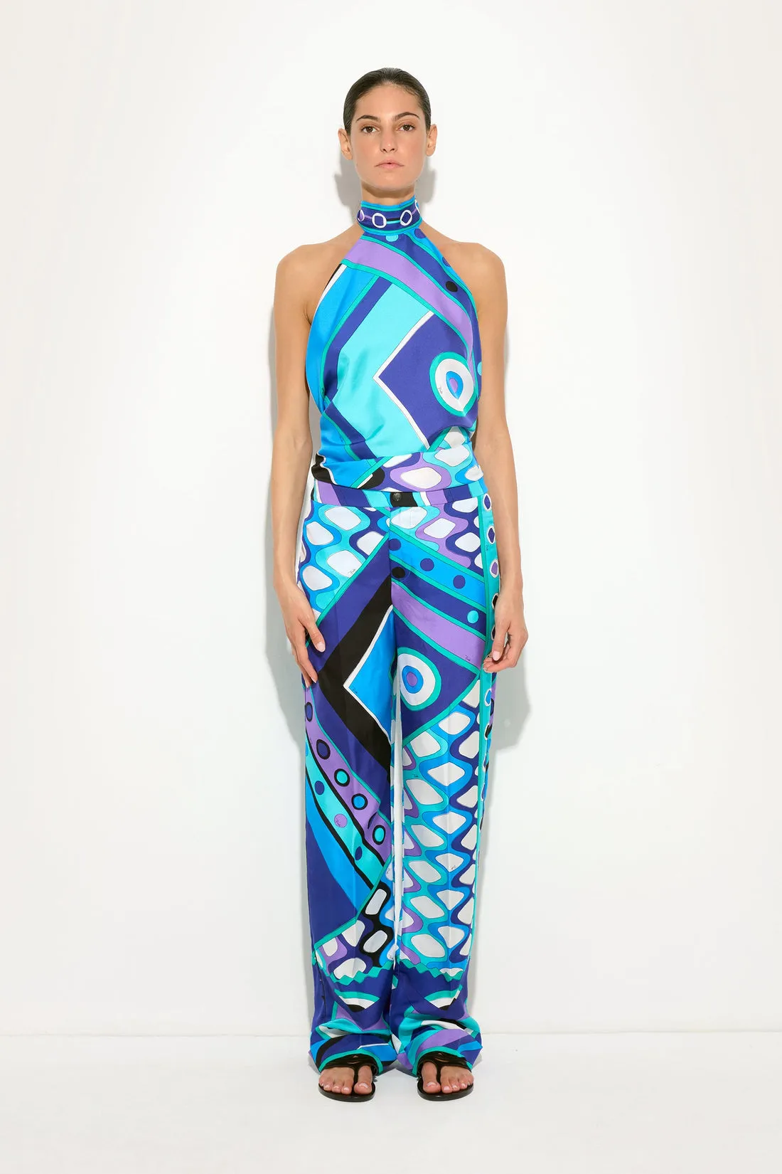 SILK TROUSERS IN VIVARA PRINT sold by Lord & Taylor product image thumbnail 2