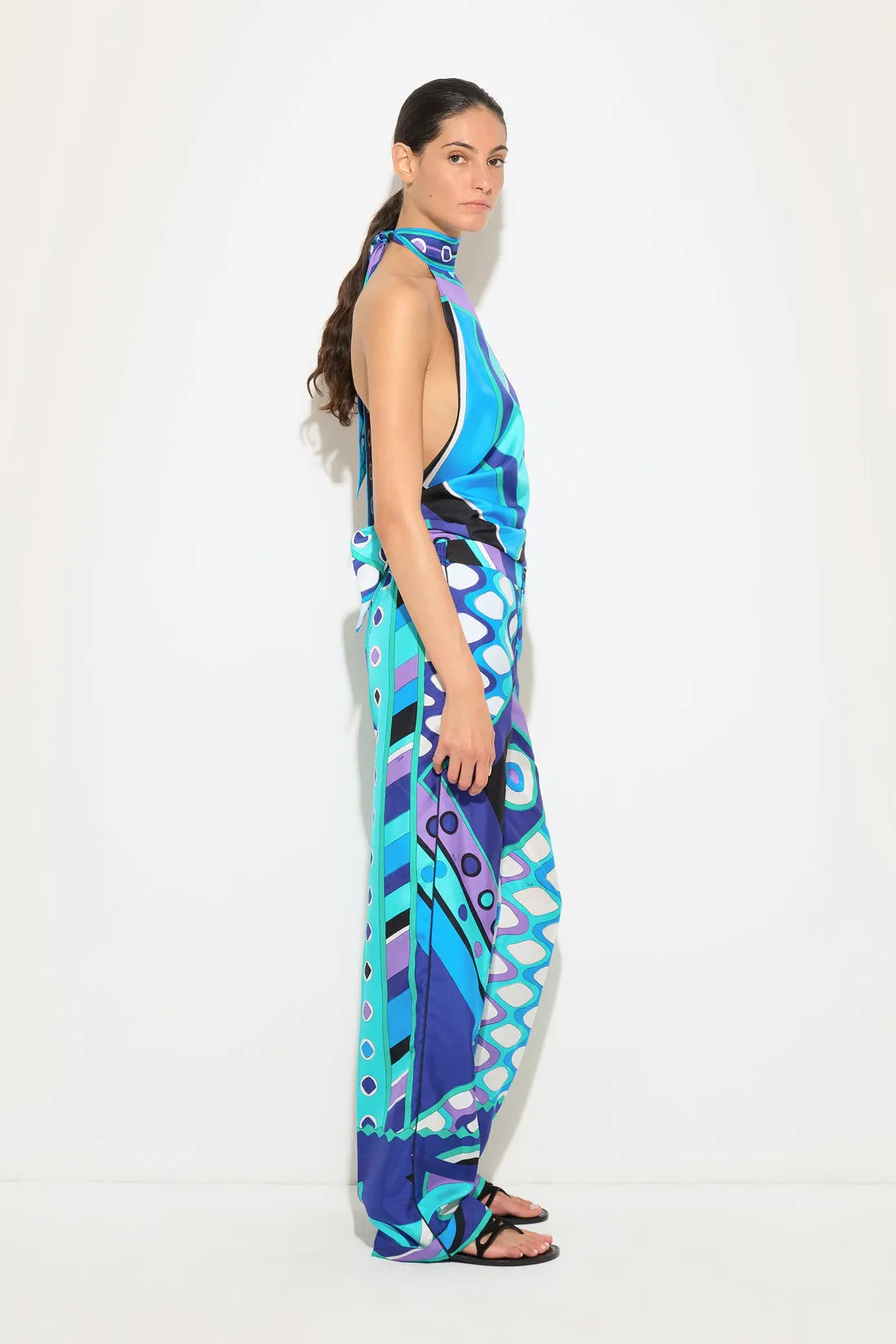 SILK TROUSERS IN VIVARA PRINT sold by Lord & Taylor product image thumbnail 3