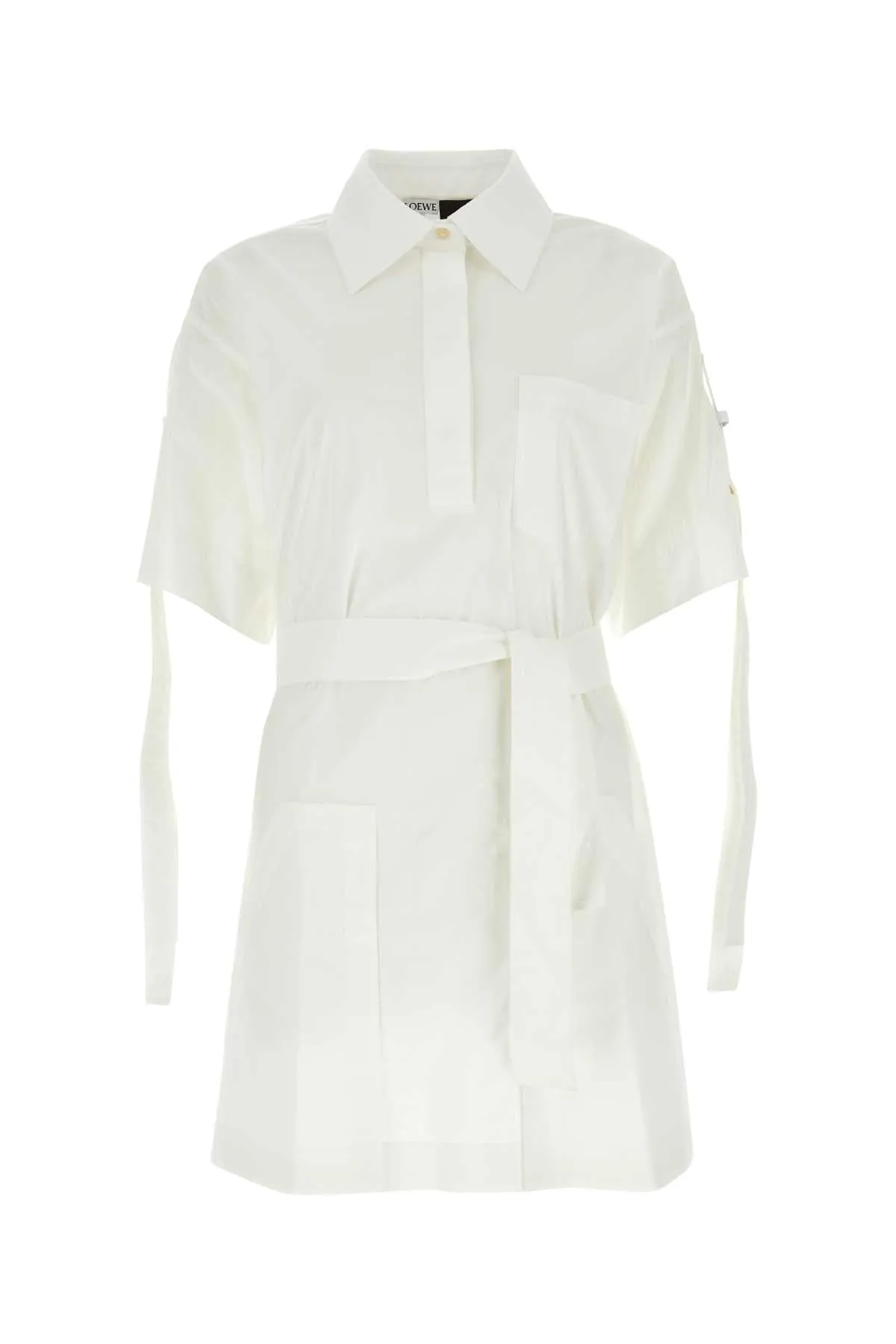 WHITE COTTON BLEND PAULA€™S IBIZA MINI DRESS sold by Lord & Taylor