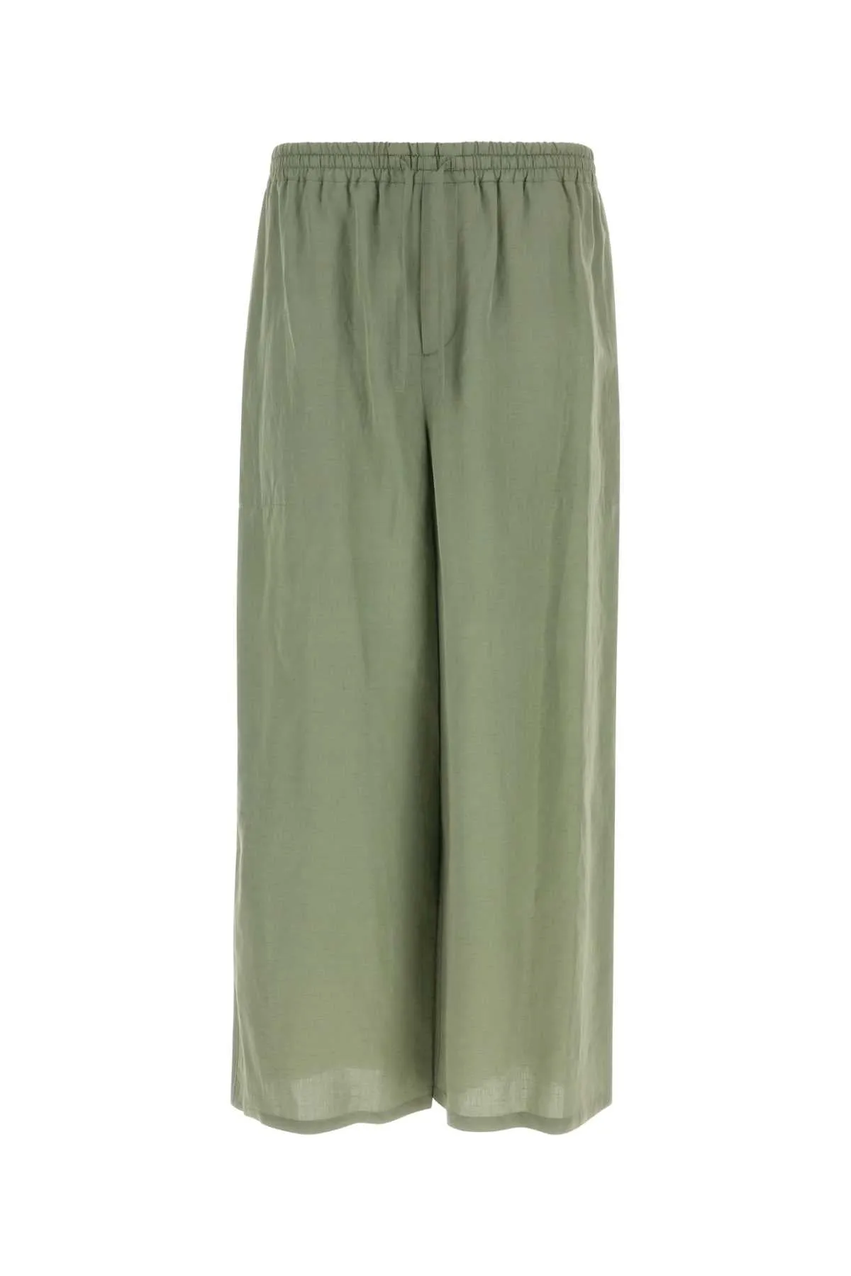 GREEN VISCOSE BLEND PAULA S IBIZA WIDE-LEG PANT sold by Lord & Taylor