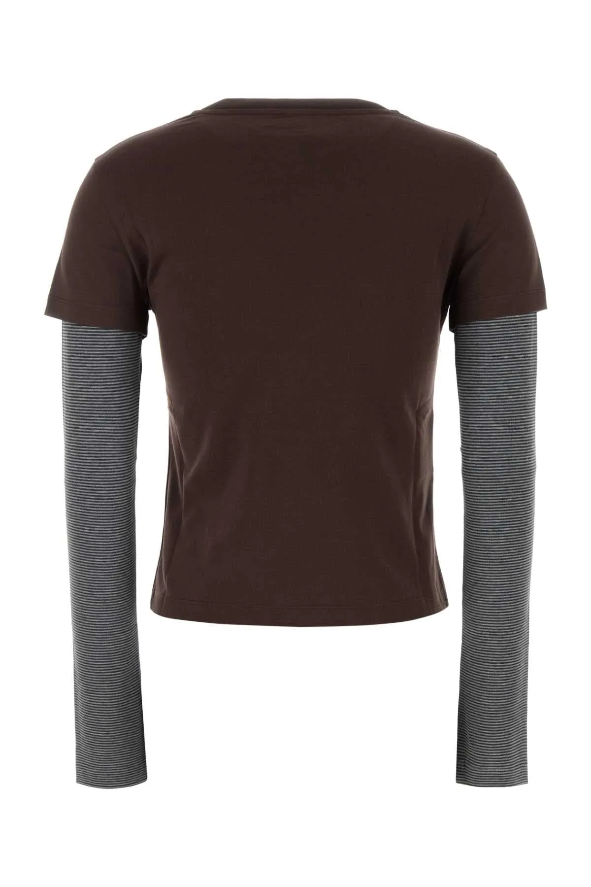 BROWN COTTON T-SHIRT sold by Lord & Taylor product image thumbnail 2