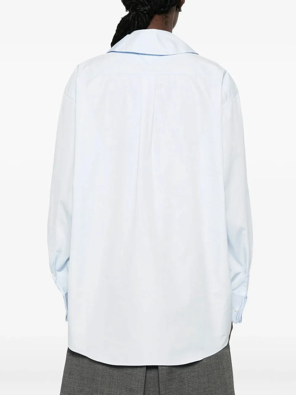 LIGHT BLUE POPLIN SHIRT sold by Lord & Taylor product image thumbnail 5