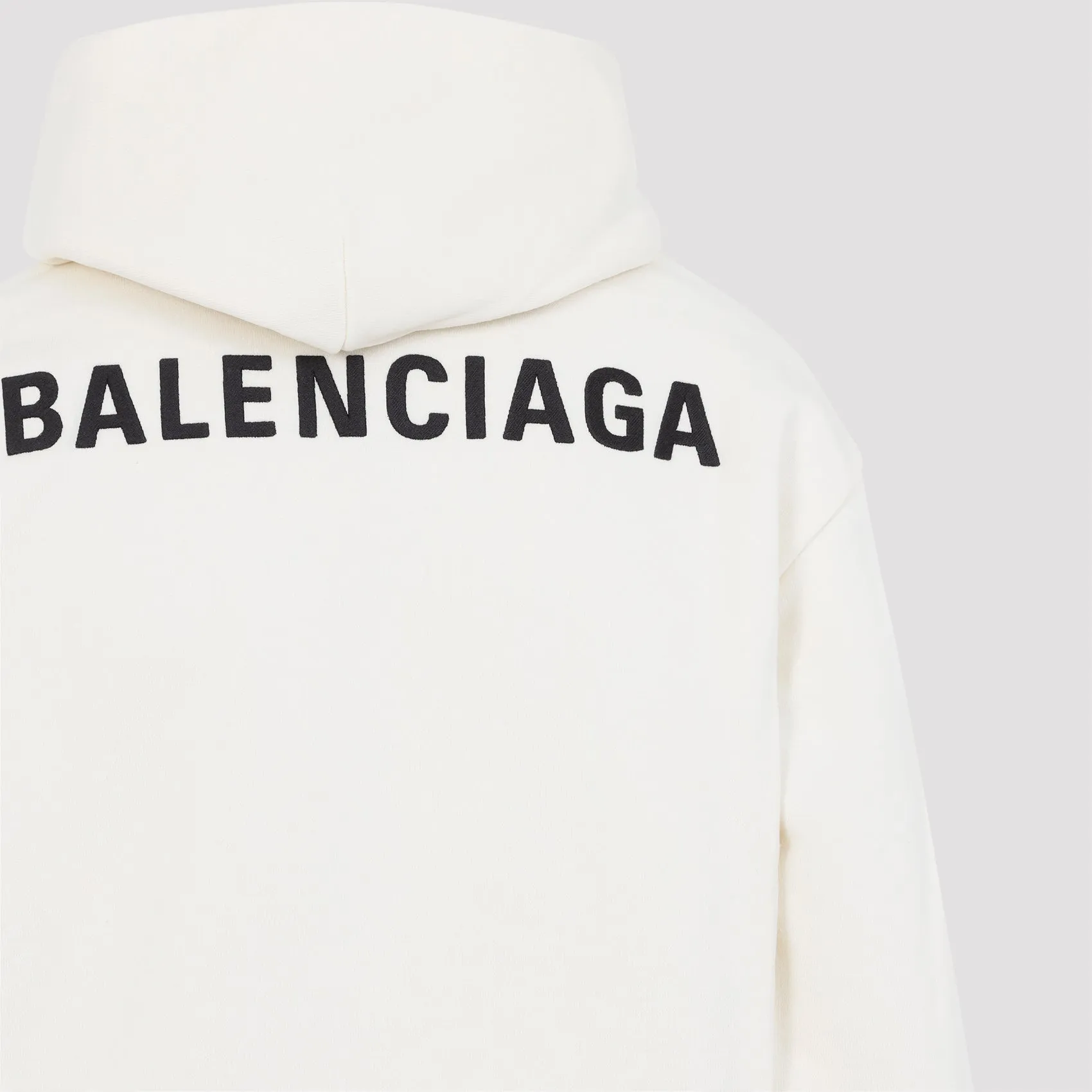 CREAM MEDIUM FIT HOODIE sold by Lord & Taylor product image thumbnail 4