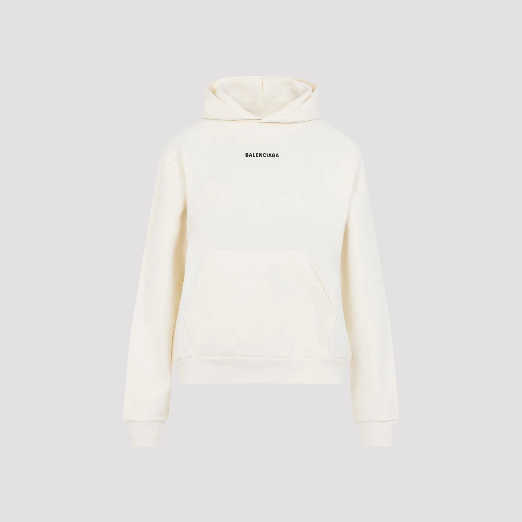CREAM MEDIUM FIT HOODIE sold by Lord & Taylor product image thumbnail 2