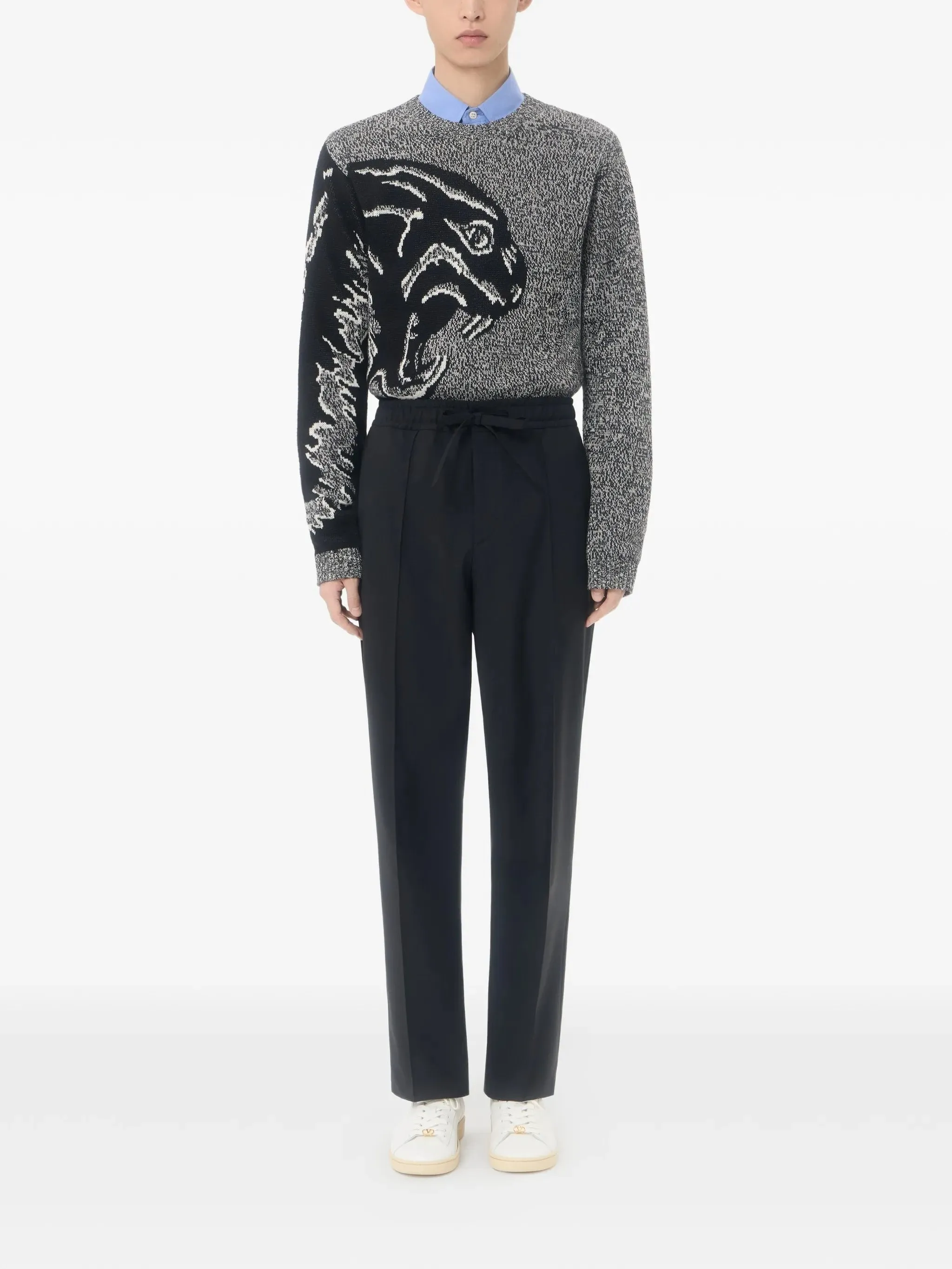 VLOGO SIGNATURE TAILORED TROUSERS sold by Lord & Taylor product image thumbnail 2