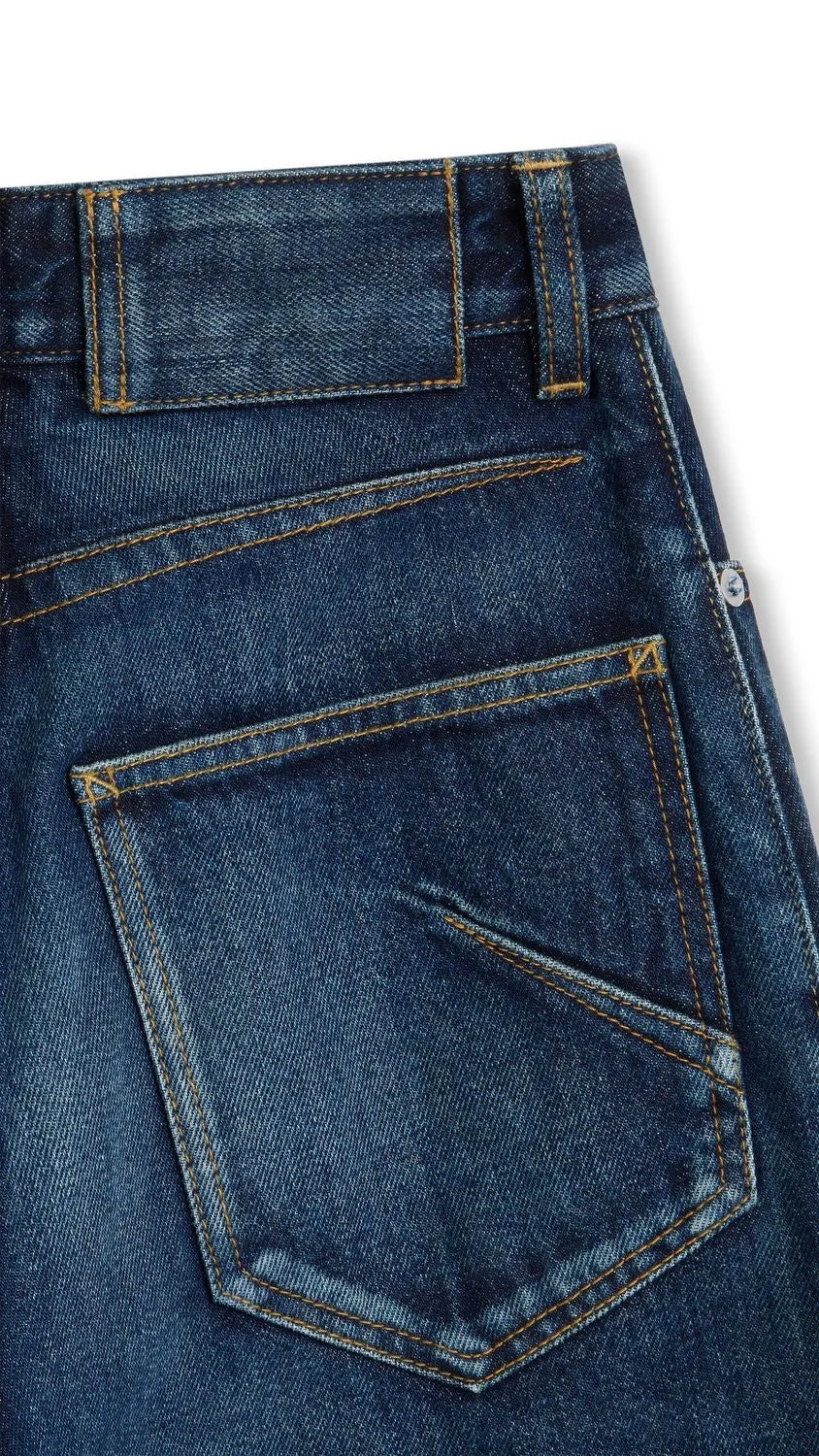 PALAZZO DENIM JEANS sold by Lord & Taylor product image thumbnail 4