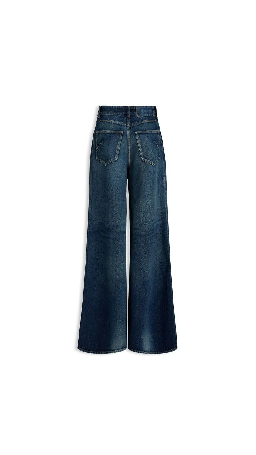 PALAZZO DENIM JEANS sold by Lord & Taylor