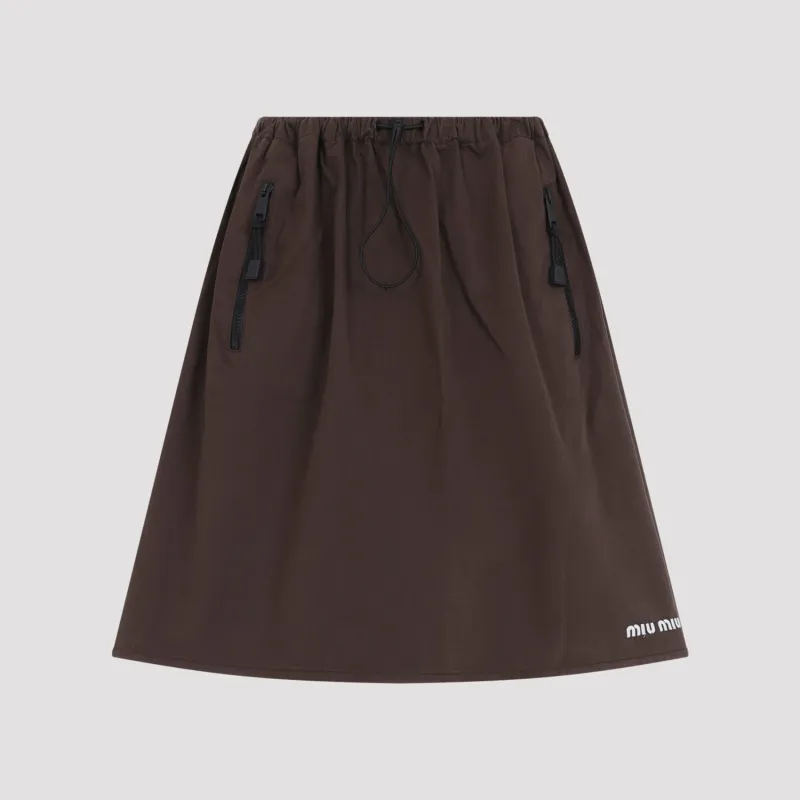 Miu Miu Cotton Skirt made by Miu Miu