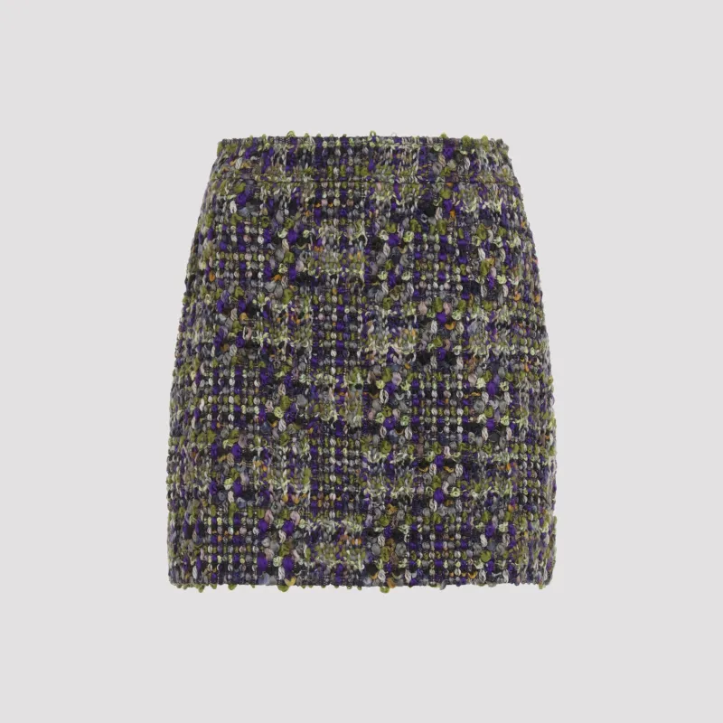 Saint Laurent Tweed Mini Skirt made by Yves Saint Laurent