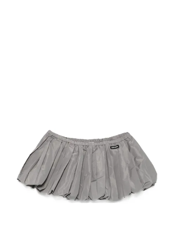 SLEEVELESS COTTON POPLIN SHIRT made by Miu Miu