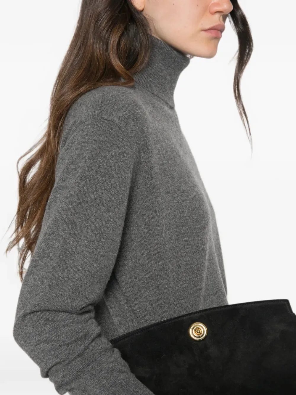 CASHMERE TURTLENECK SWEATER WITH MONILI sold by Lord & Taylor product image thumbnail 5